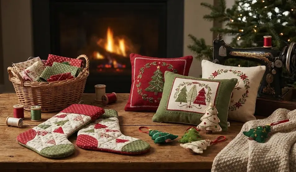 Explore these 27 Christmas sewing patterns to create unique handmade Christmas gifts and DIY holiday decor that will delight friends and family while enhancing your home's festive atmosphere.
